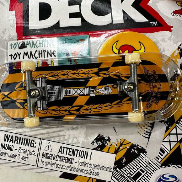 Tech Deck Toy Machine Myles Willard Common Skateboard Fingerboard New - Picture 3 of 10